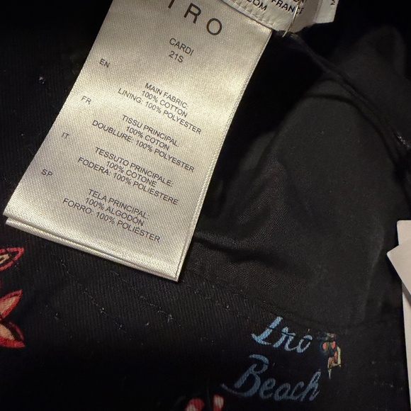 Iro Paris Cardi Hawaiian Print Bucket Hat - Picture 5 of 6